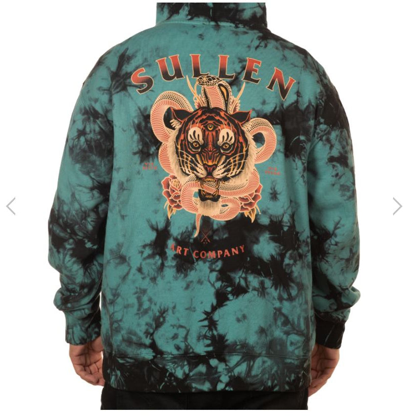 Teyeger Mens Pullover Hoodie-Mens Jumpers, Hoodies & Long Sleeves-Scarlett Dawn