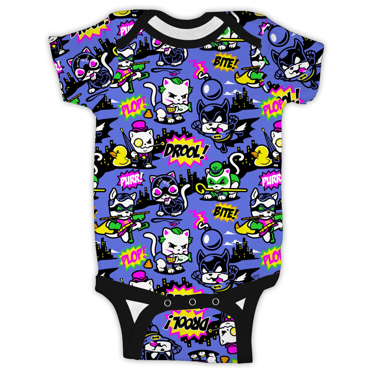 The Bark Knight Baby Romper-Baby, Toddler And Kids-Scarlett Dawn