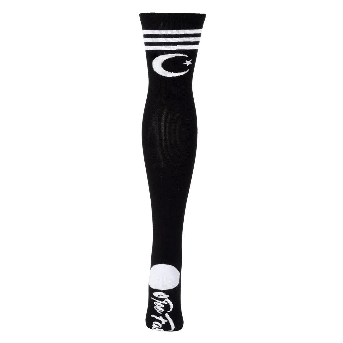 The Moon and Stars Thigh High Socks-Womens Socks-Scarlett Dawn