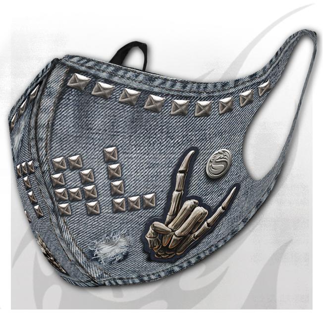 Thrash Metal Face Mask-Face Masks & Wraps-Scarlett Dawn