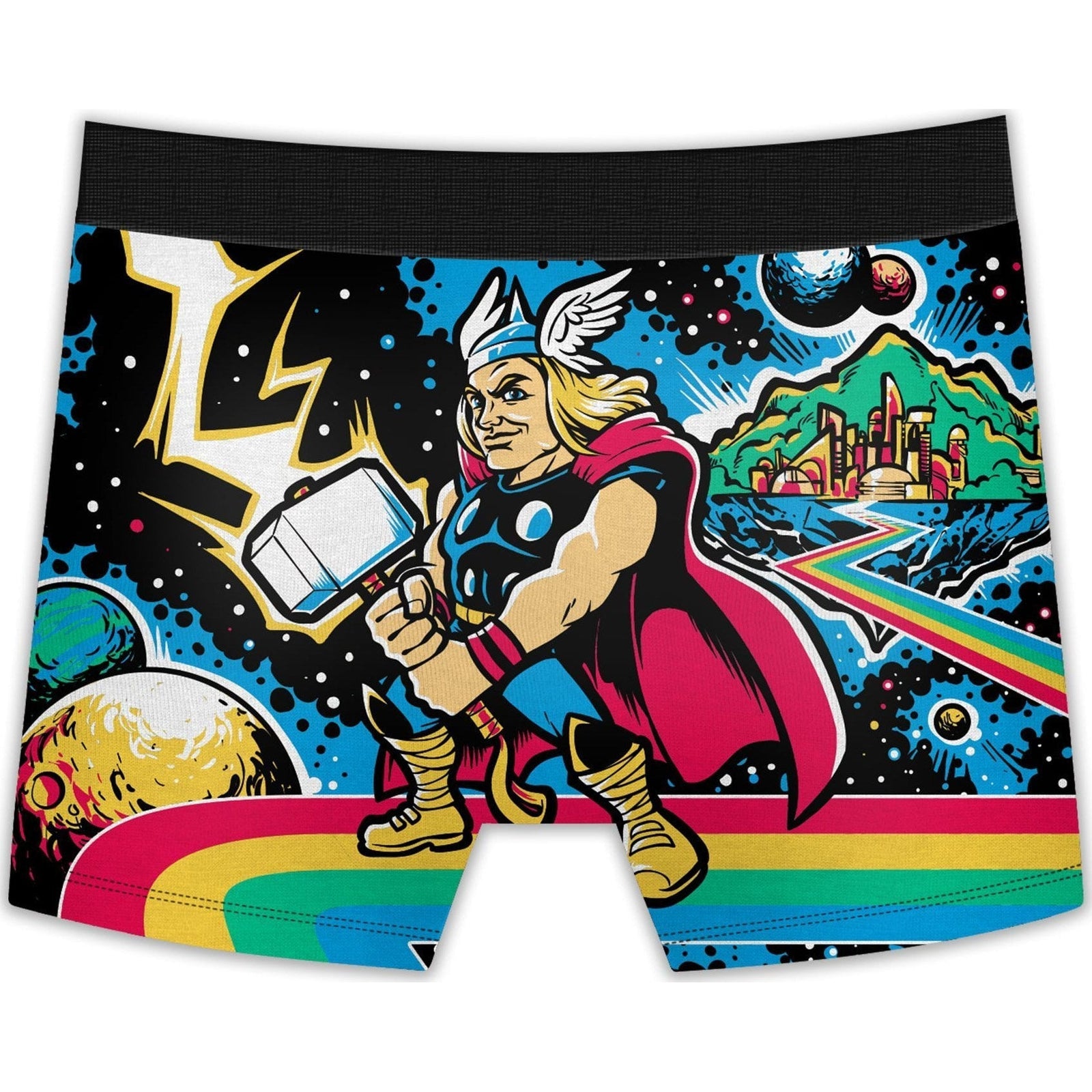 Thunder Down Under Mens Boxer Briefs-Mens Underwear-Scarlett Dawn