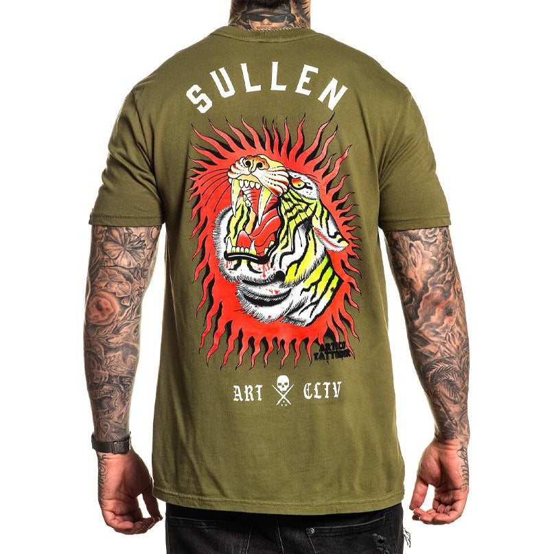 Tigear Premium Fit Mens T-Shirt-Mens T-Shirts & Tanks-Scarlett Dawn