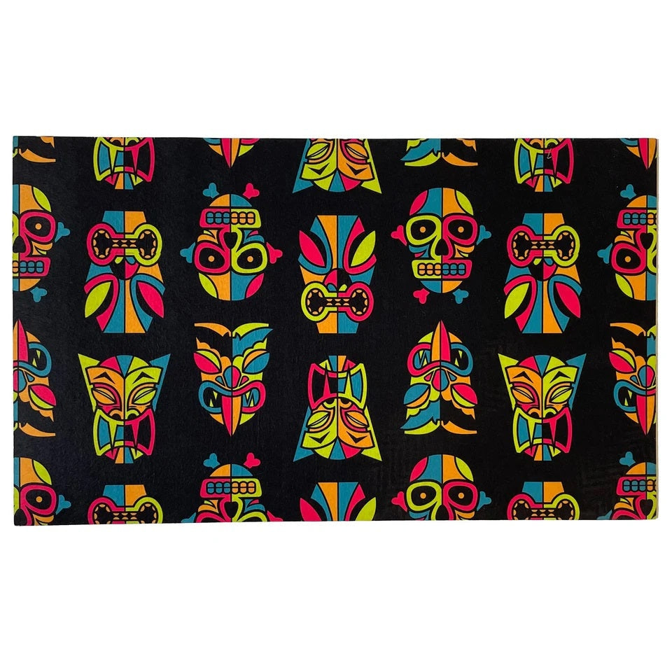 Tiny Tiki Door Mat-Rugs & Mats-Scarlett Dawn