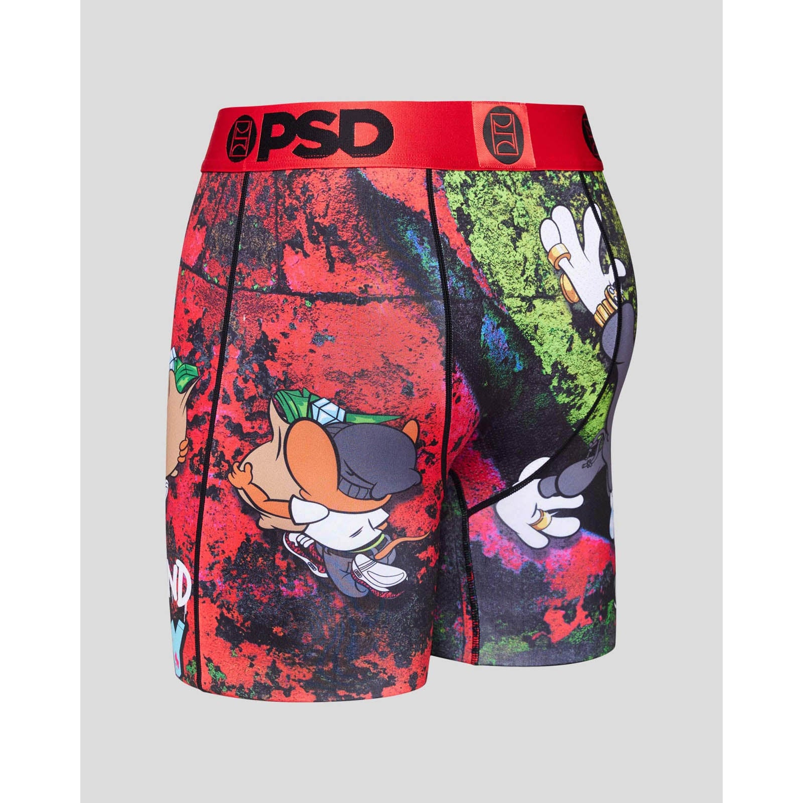 Tom & Jerry Street Art Boxer Briefs-Mens Underwear-Scarlett Dawn