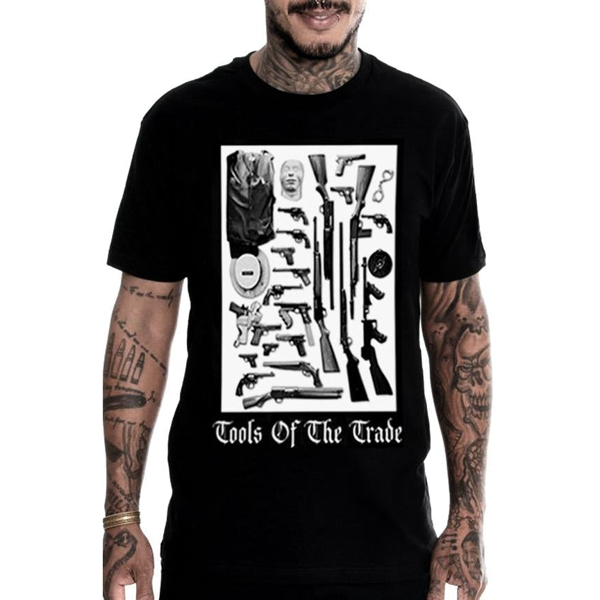 Tools Black Mens T-Shirt-Mens T-Shirts & Tanks-Scarlett Dawn