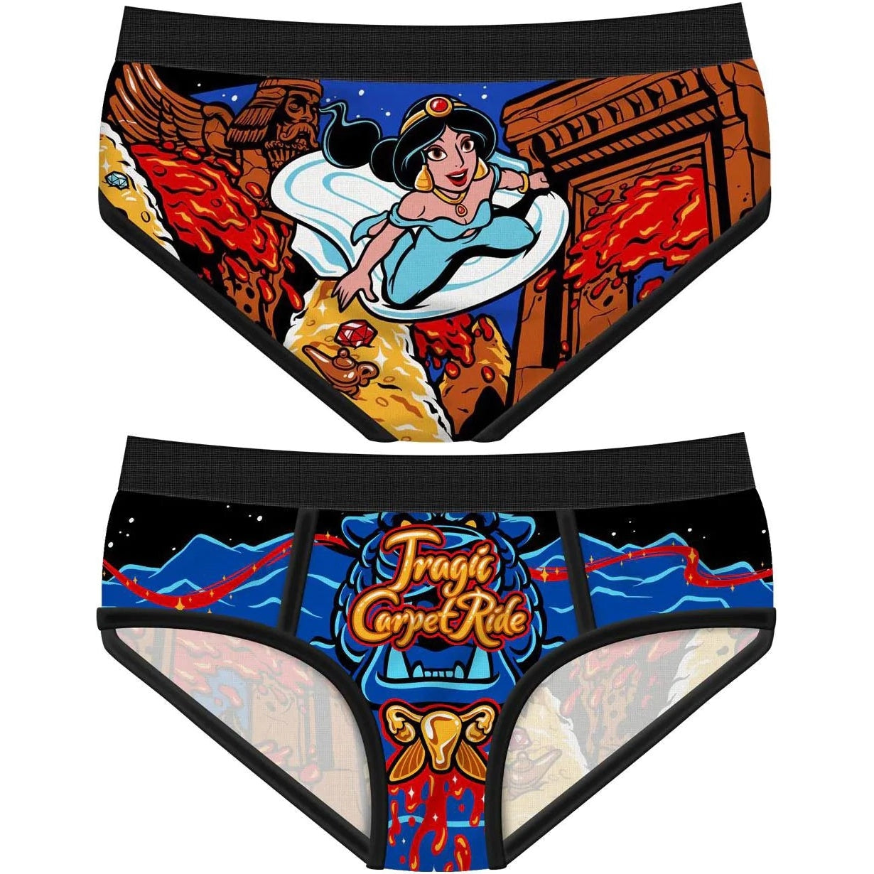 Tragic Carpet Ride Period Panties-Womens Underwear-Scarlett Dawn
