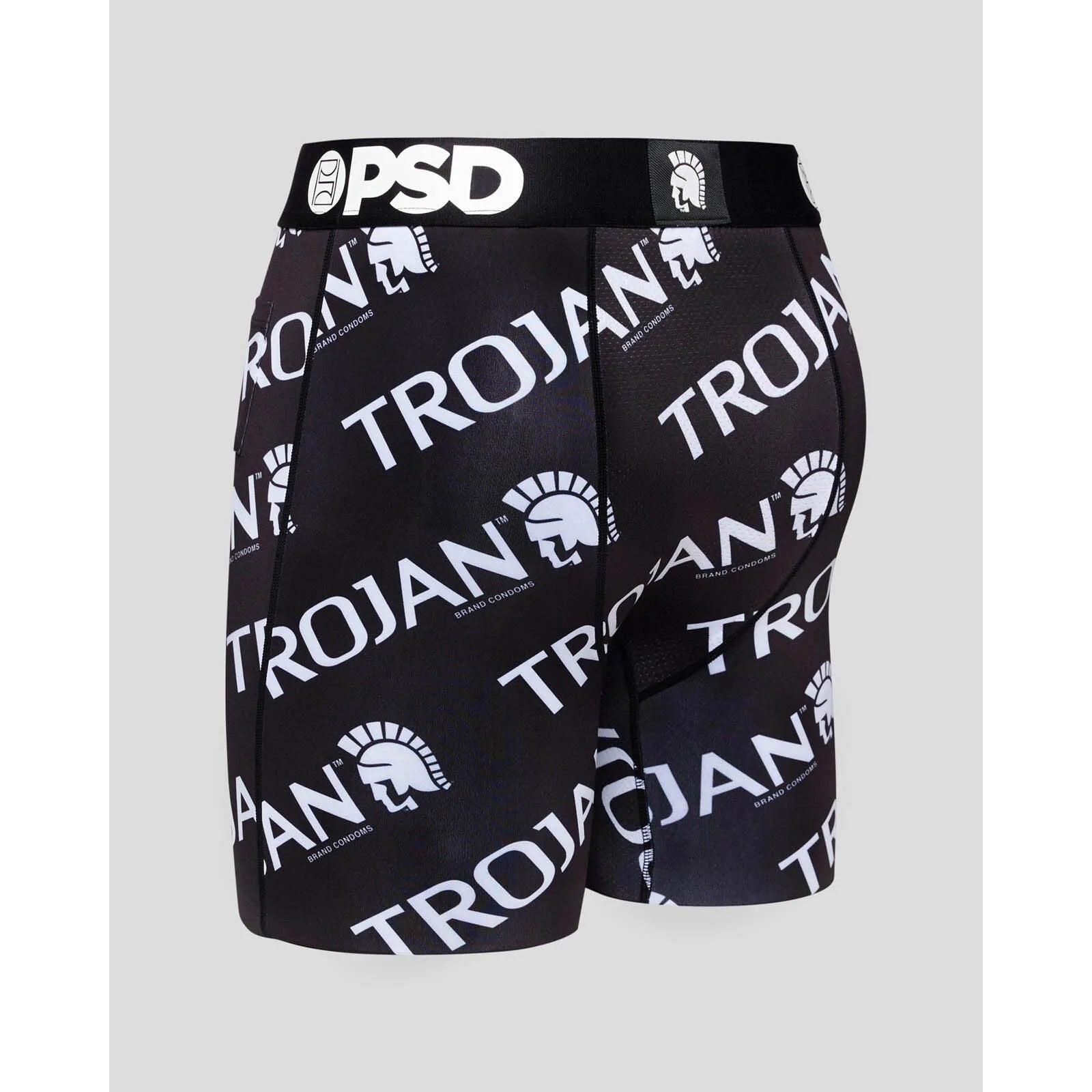 Trojan Logo Boxer Briefs-Mens Underwear-Scarlett Dawn