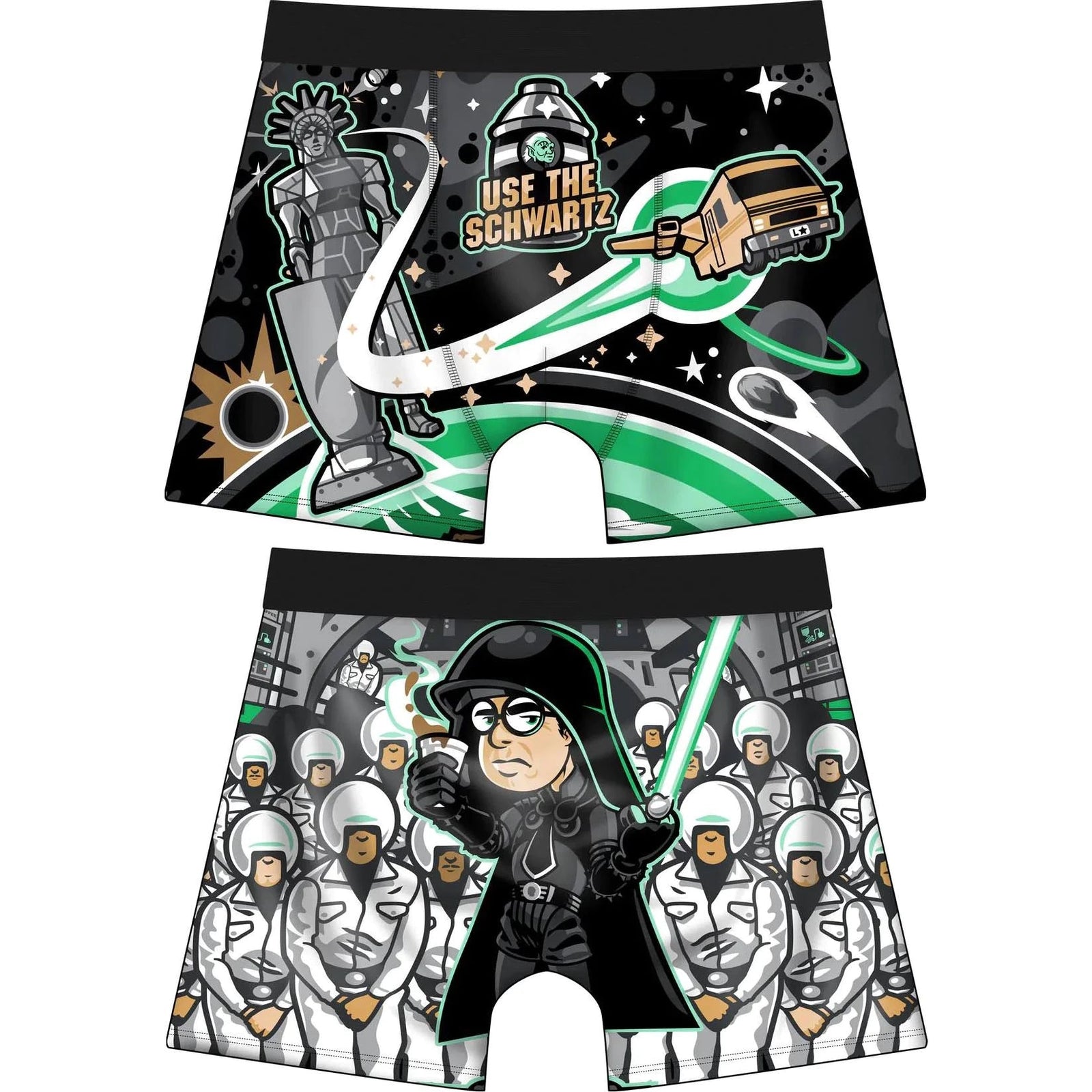 Use The Schwartz Mens Boxer Briefs-Mens Underwear-Scarlett Dawn