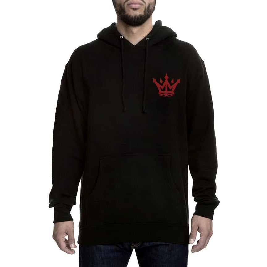 Voorhees Mens Hoodie-Mens Jumpers, Hoodies & Long Sleeves-Scarlett Dawn