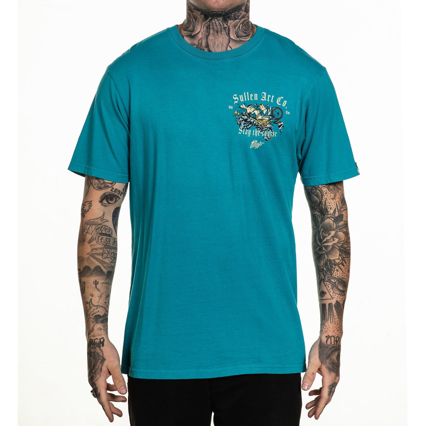 Voyage Premium Fit Mens T-Shirt-Mens T-Shirts & Tanks-Scarlett Dawn