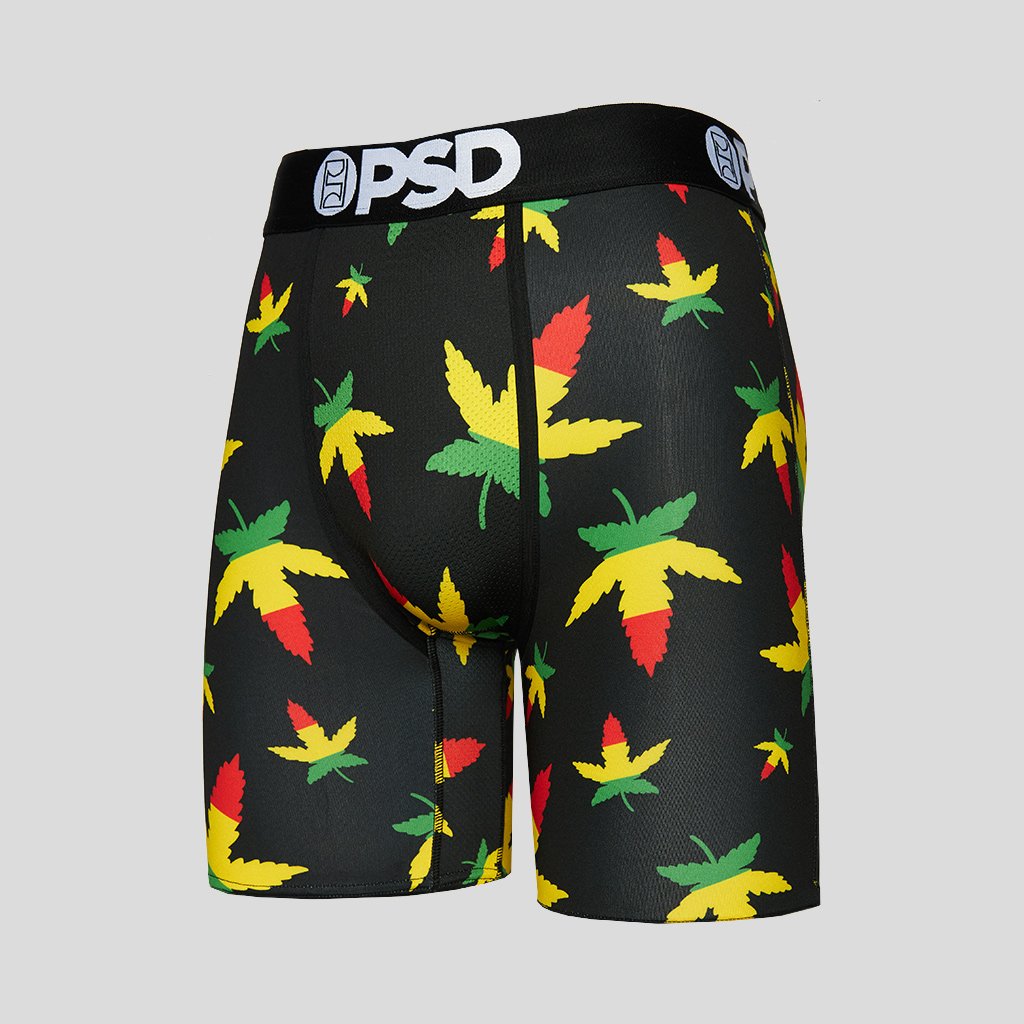Weed Rasta OG Boxer Briefs-Mens Underwear-Scarlett Dawn