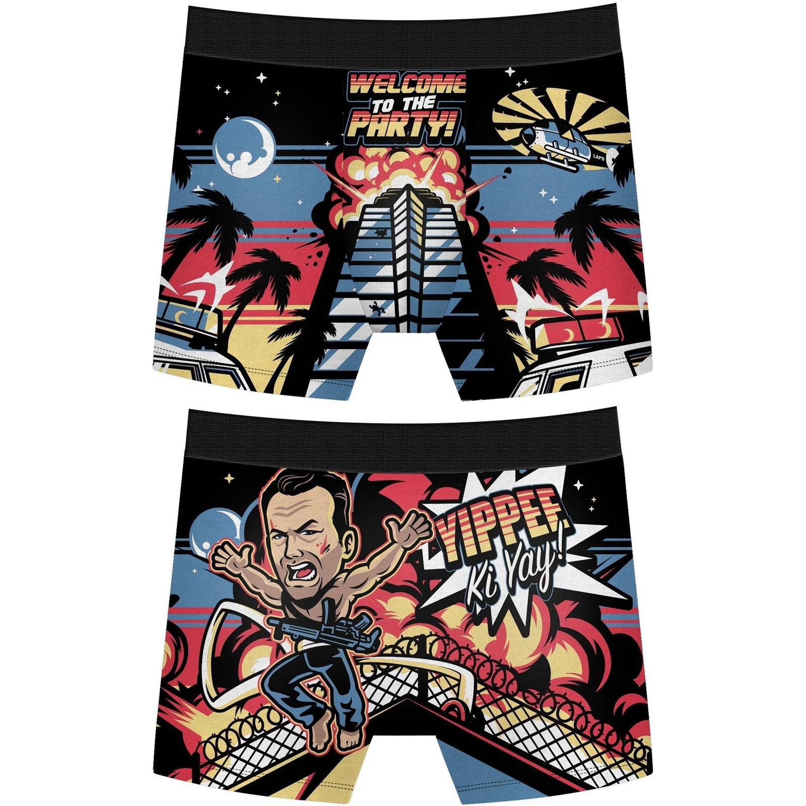 Welcome To The Party, Pal Mens Boxer Briefs-Mens Underwear-Scarlett Dawn