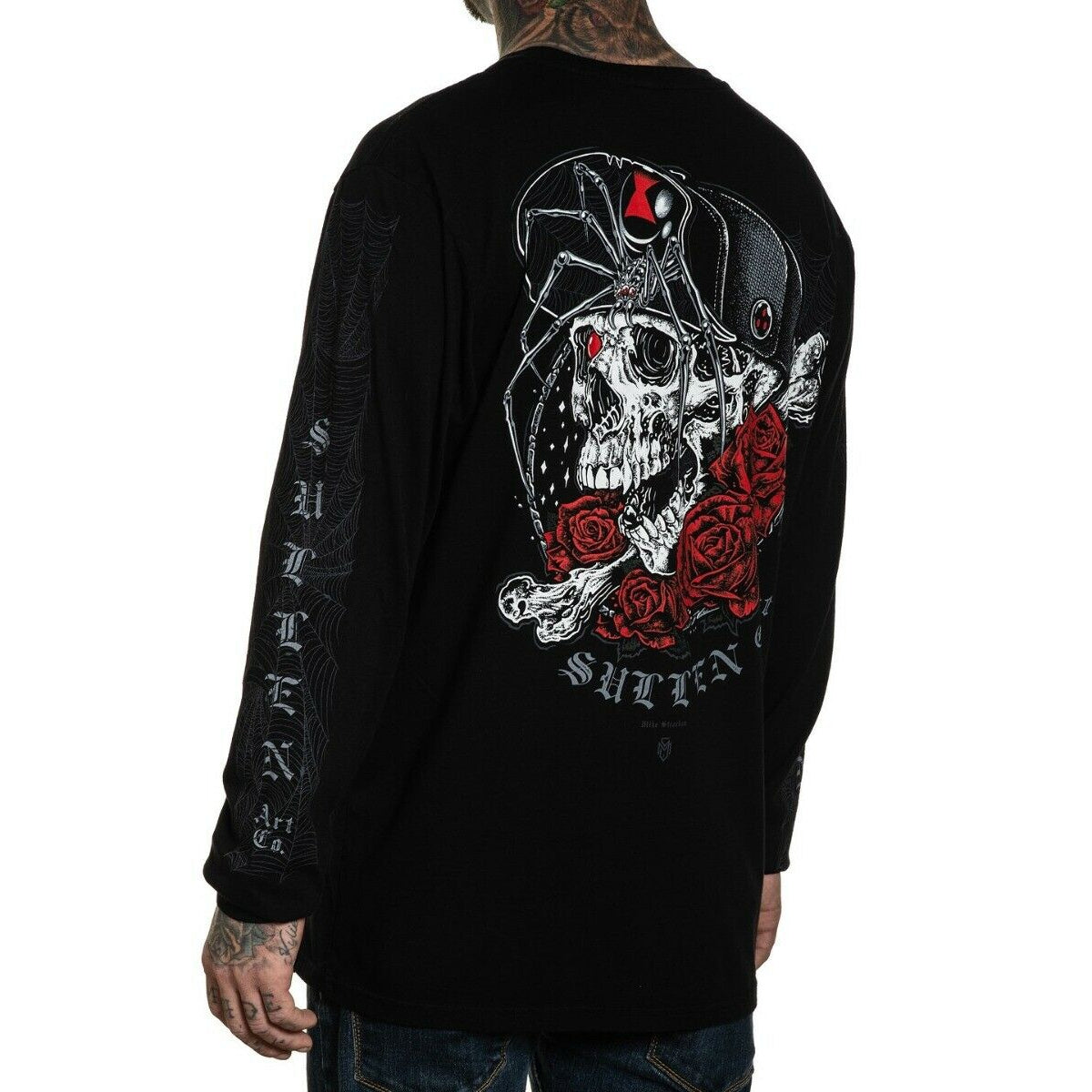 Widow Maker Premium Long Sleeve Shirt-Mens Jumpers, Hoodies &amp; Long Sleeves-Scarlett Dawn