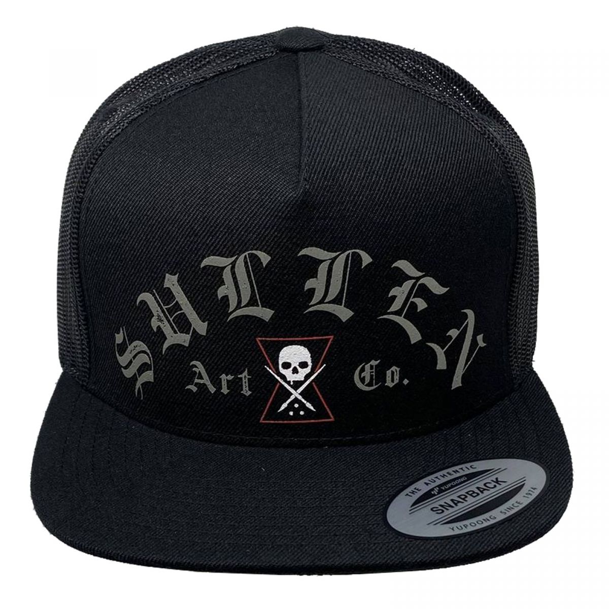 Widow Maker Trucker Snapback Cap-Mens Beanies, Hats & Snapback Caps-Scarlett Dawn