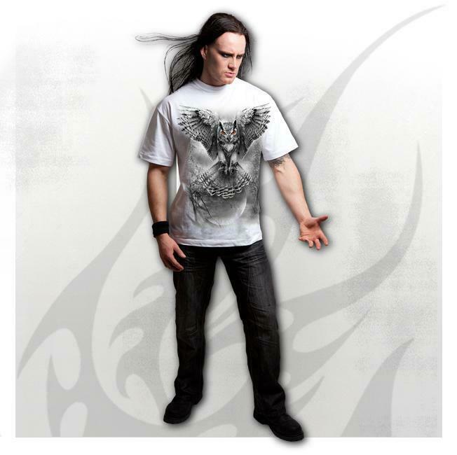 Wings Of Wisdom White Mens T-Shirt-Mens T-Shirts & Tanks-Scarlett Dawn