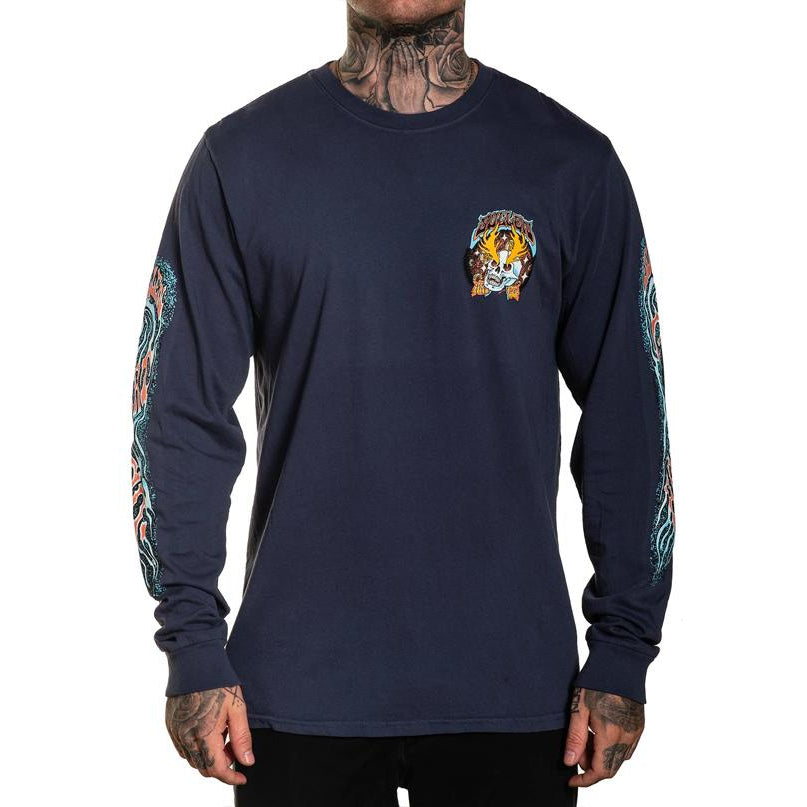 Wizard Premium Long Sleeve Shirt-Mens Jumpers, Hoodies & Long Sleeves-Scarlett Dawn