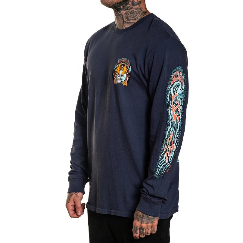 Wizard Premium Long Sleeve Shirt-Mens Jumpers, Hoodies &amp; Long Sleeves-Scarlett Dawn