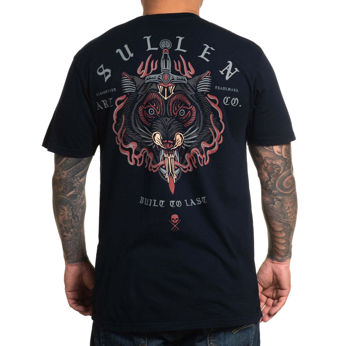 Wolfhead Premium Fit Mens T-Shirt-Mens T-Shirts &amp; Tanks-Scarlett Dawn