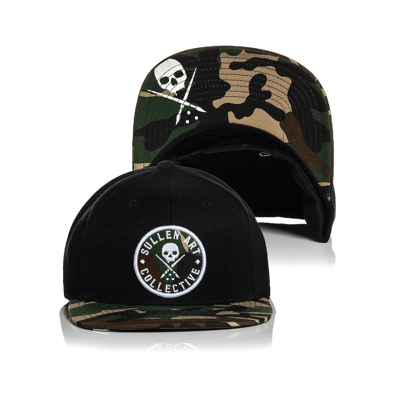 Woodland Snapback Cap-Mens Beanies, Hats & Snapback Caps-Scarlett Dawn