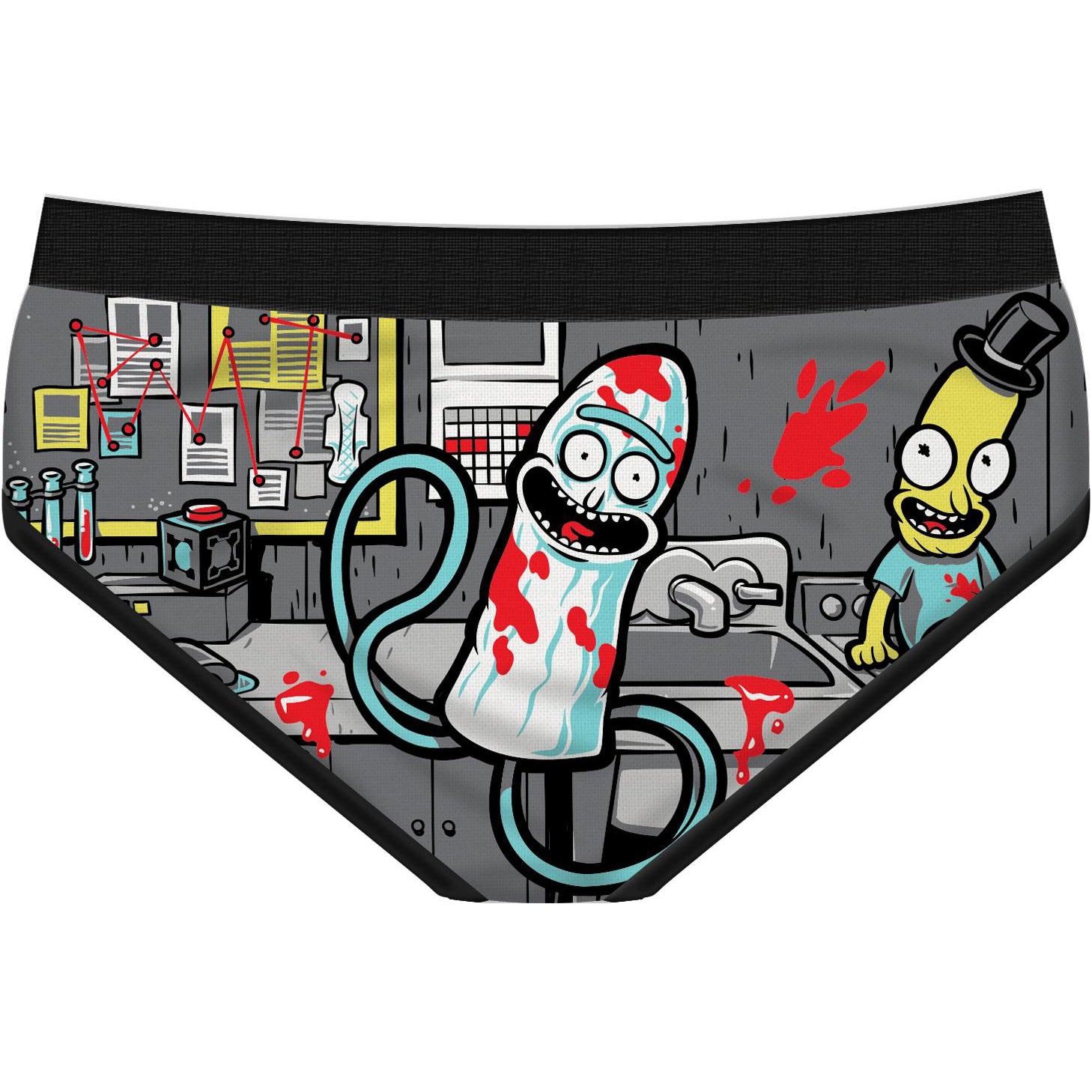 Wubba Lubba Blood Blood Period Panties-Womens Underwear-Scarlett Dawn