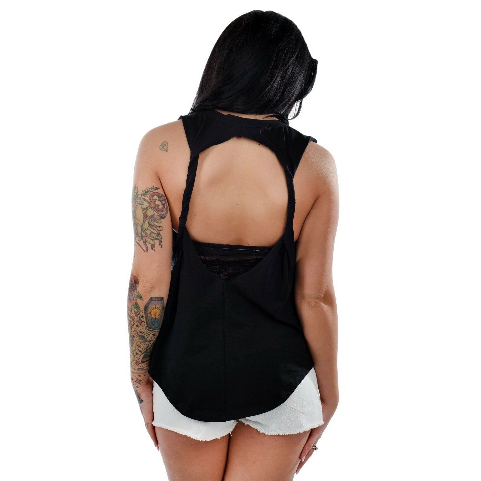 X-Ray Glasses Twistback Tank-Womens Tops-Scarlett Dawn