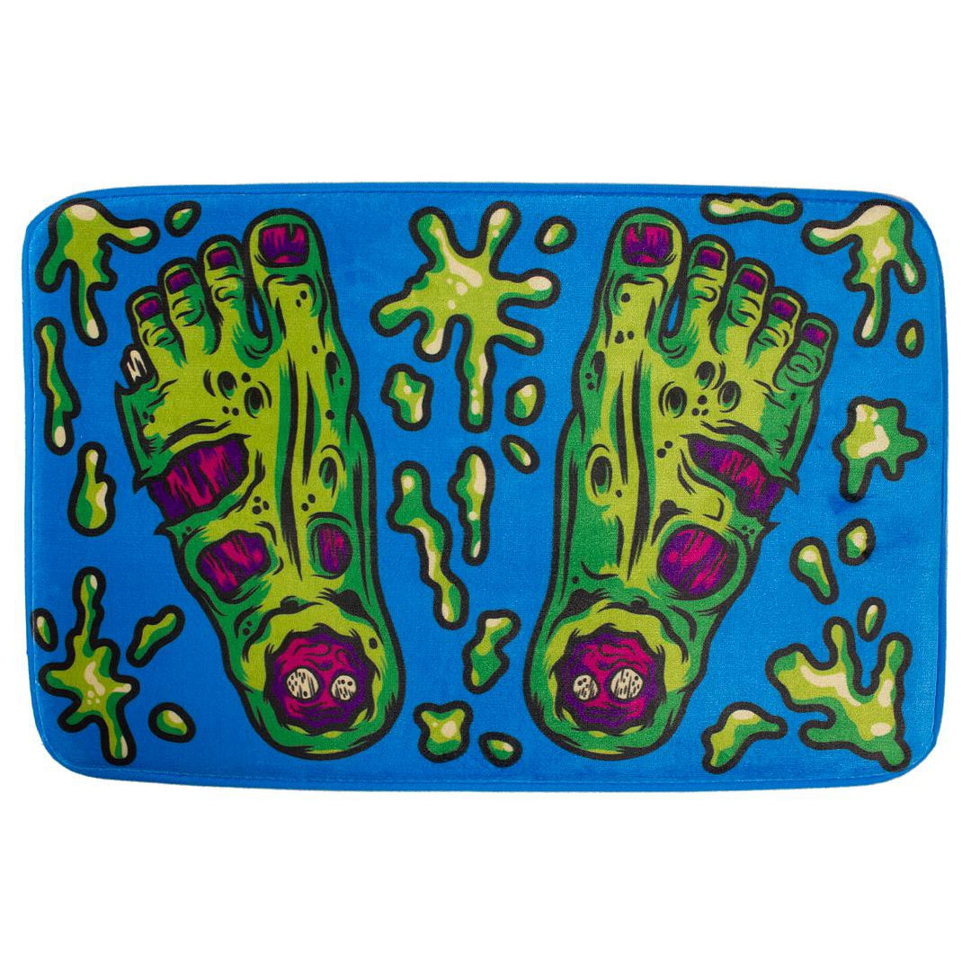 Zombie Feet Bath Mat-Rugs & Mats-Scarlett Dawn