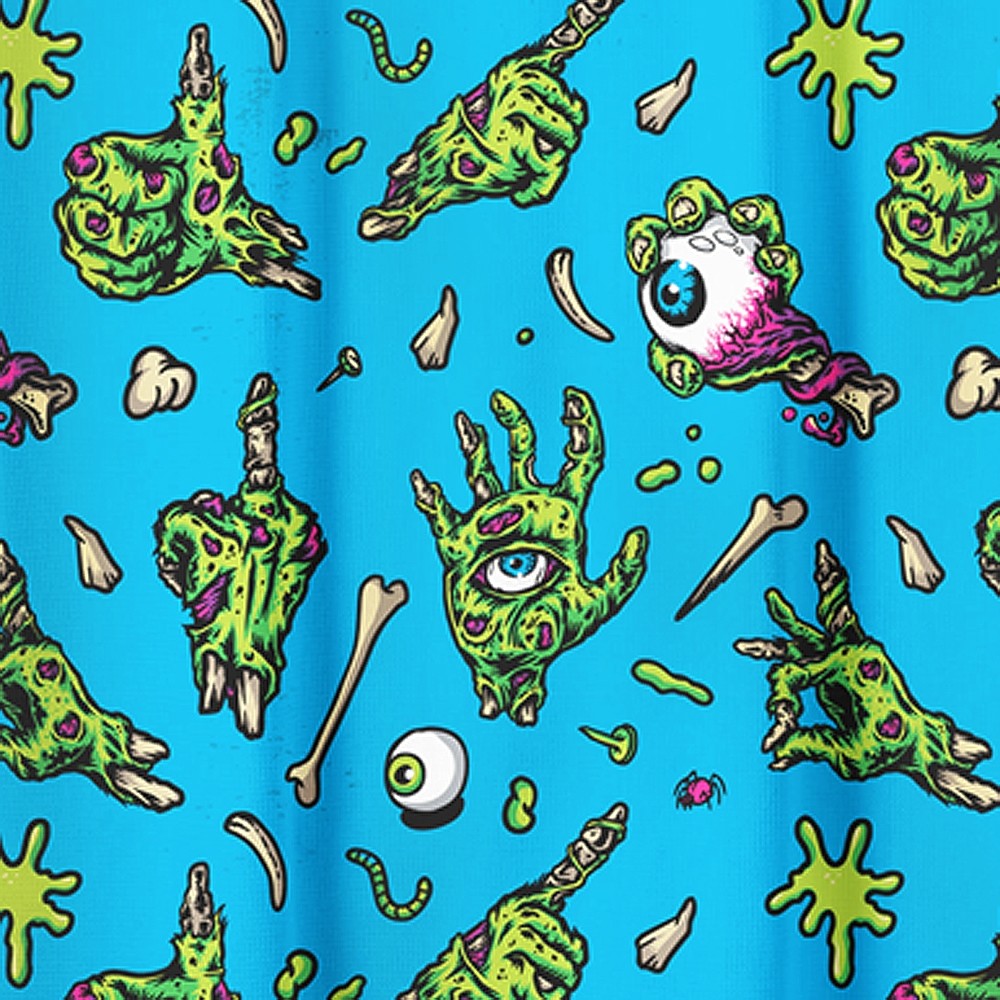 Zombie Hands Shower Curtain-Shower Curtains-Scarlett Dawn